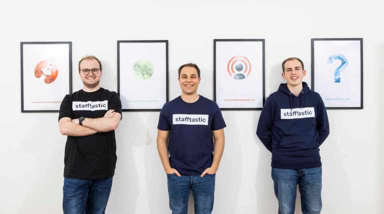 Malte Bürger und Jan Herold Müller von stafftastic im Interview mit HR4Good